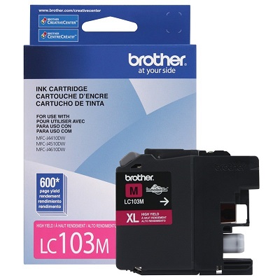 Inkjet Cartridge-Brother Magenta High Yield