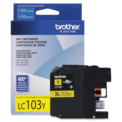Inkjet Cartridge-Brother Yellow High Yield