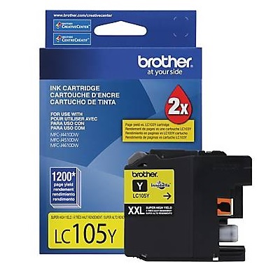 Inkjet Cartridge-Brother Yellow Super High Yield