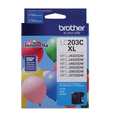 Inkjet Cartridge-Brother Cyan High Yield