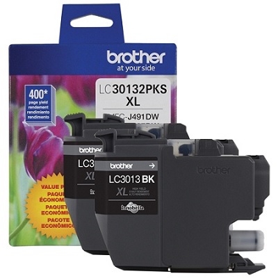 Inkjet Cartridge-Brother Black High Yield Twin Pack