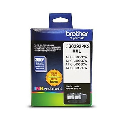 Inkjet Cartridge-Brother Black Super High Yield Twin Pack
