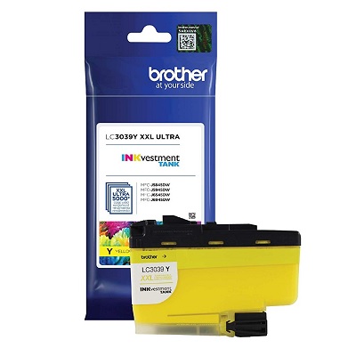 Inkjet Cartridge-Brother Yellow Ultra High Yield