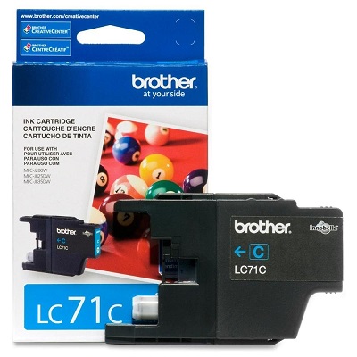 Inkjet Cartridge-Brother Cyan Standard Yield