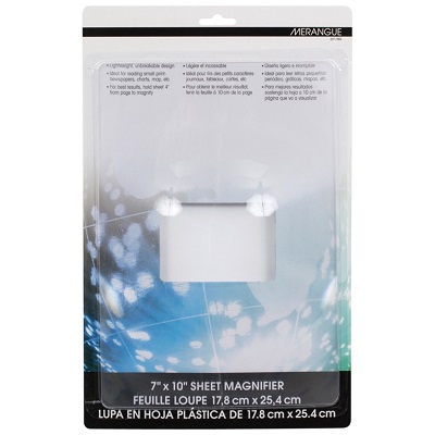 Magnifier-Sheet 7X10, 3X Magnification