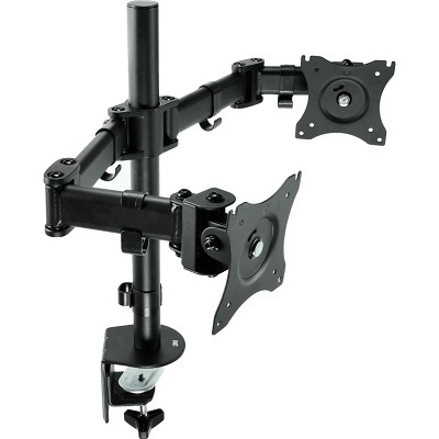 Monitor Arm-Dual, 3M Black
