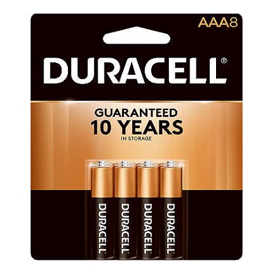 Battery-Alkaline Coppertop Aaa 8-Pack