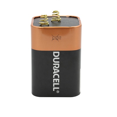 Battery-Alkaline Coppertop Lantern 6V Spring Top