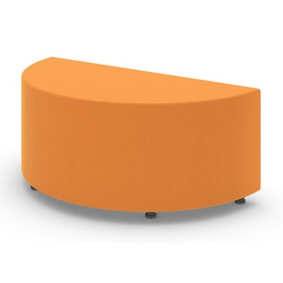 Ottoman-Craft Modular 40" Half Round Unit