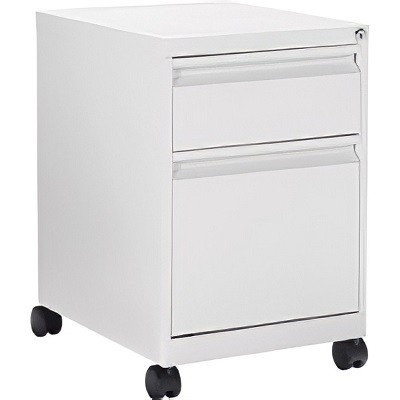 File Pedestal-Otg, Box/File, Designer White