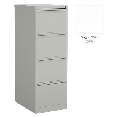File Cabinet-Vertical Otg Legal 4 Drawer Designer White