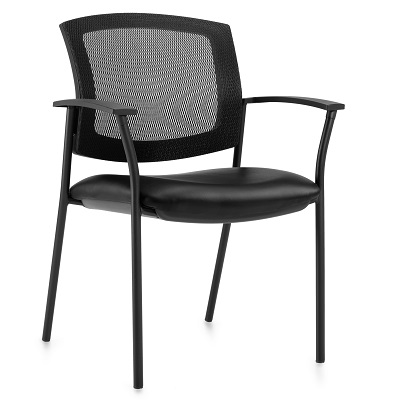 Chair-Ibex, Steel Frame With Arms, Mesh Back