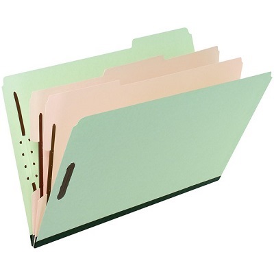 Folder-Classification, Legal 2 Division, Light Green