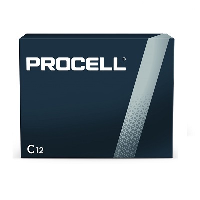 Battery-Alkaline Procell C 12-Pack