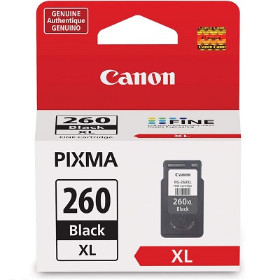 Inkjet Cartridge-Canon #Pg260Xl Black High Yield -3706C001