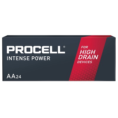 Battery-Alkaline Procell Aa Intense 24/Pack