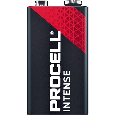 Battery-Alkaline Procell Intense 9V 12/Pack