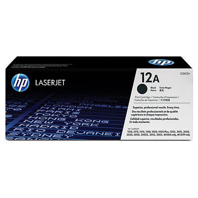 Laser Toner-Hp #12A Black
