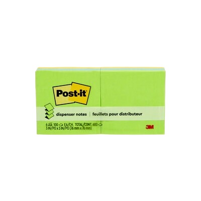 Notes-Post-It, Pop-Up 3X3 Floral Fantasy Collection