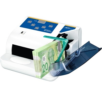 Cash Counter-Electric Bill, Compact With Counterfeit Detect.