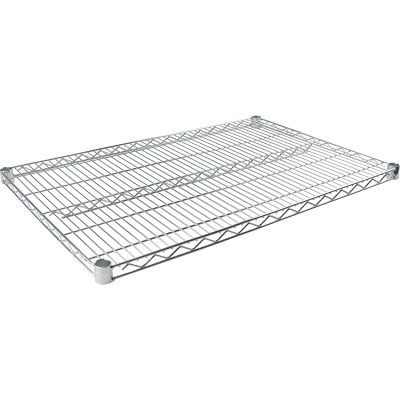 Shelf-Wire Heavy-Duty, Single 36"W X 24"D Chromate
