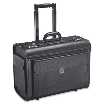 Catalogue Case-Nextech Wheeled, Holds 15.6" Laptop, Black
