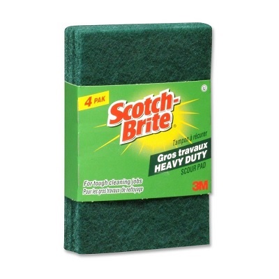Scouring Pad-Scotch-Brite Heavy Duty 4/Pack