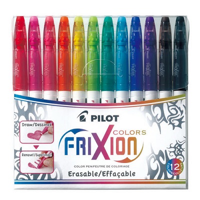 Marker Set-Frixion Colors, Erasable 12 Colours