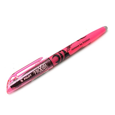Highlighter-Frixion Light Erasable, Pink,12/pk