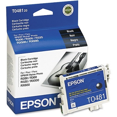 Inkjet Cartridge-Epson #48 Black
