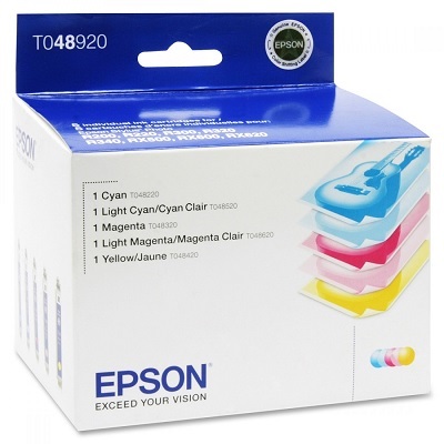 Inkjet Cartridge-Epson #48 5-Colour Combo Pack