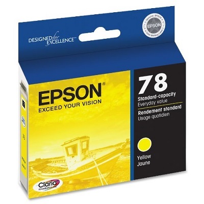 Inkjet Cartridge-Epson #78 Yellow