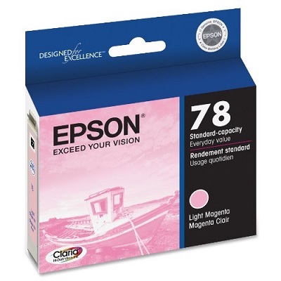 Inkjet Cartridge-Epson #78 Light Magenta