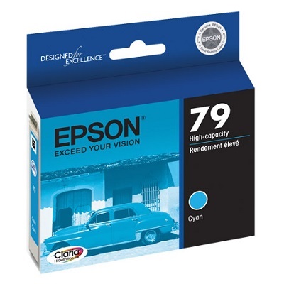 Inkjet Cartridge-Epson #79 Cyan High Yield