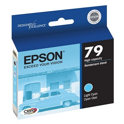 Inkjet Cartridge-Epson #79 Light Cyan High Yield