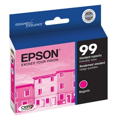 Inkjet Cartridge-Epson #99 Magenta High Yield