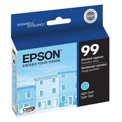 Inkjet Cartridge-Epson #99 Light Cyan High Yield