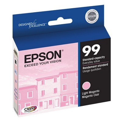 Inkjet Cartridge-Epson #99 Light Magenta High Yield