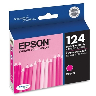 Inkjet Cartridge-Epson #124 Magenta