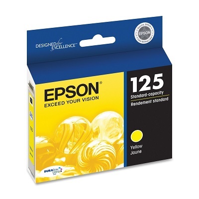 Inkjet Cartridge-Epson #125 Yellow