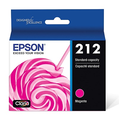 Inkjet Cartridge-Epson T212 Standard, Magenta