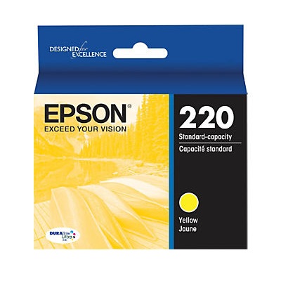 Inkjet Cartridge-Epson #220 Yellow