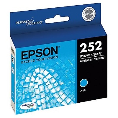 Inkjet Cartridge-Epson #252 Cyan