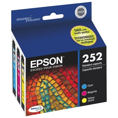 Inkjet Cartridge-Epson #252 Colour Combo