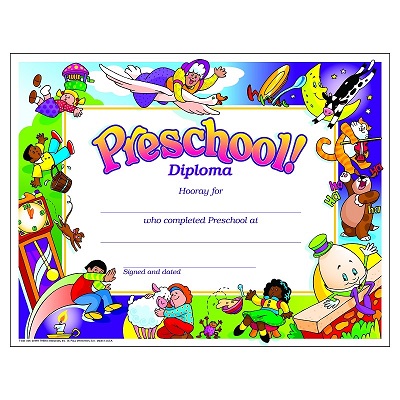Certificate-Preschool Diploma