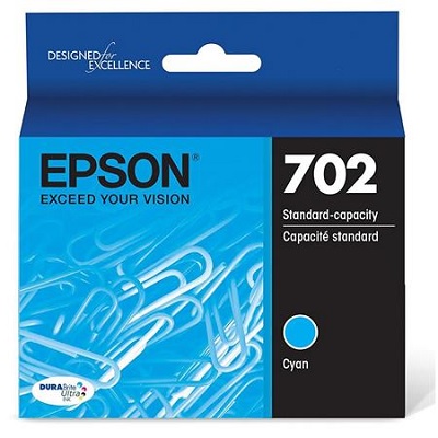 Inkjet Cartridge-Epson #702 Cyan