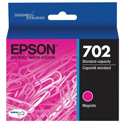 Inkjet Cartridge-Epson #702 Magenta