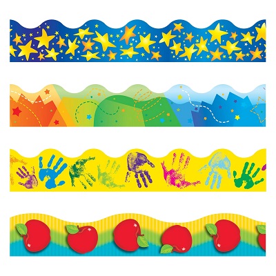 Border-Terrific Trimmers School Basics, Variety Pack