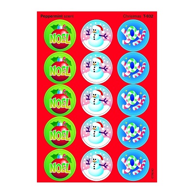 Stickers-Stinky Stickers, Christmas (Peppermint Scent)