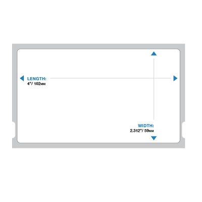 Labels-Compatible, Shipping 2-5/16X4, 300/Pk